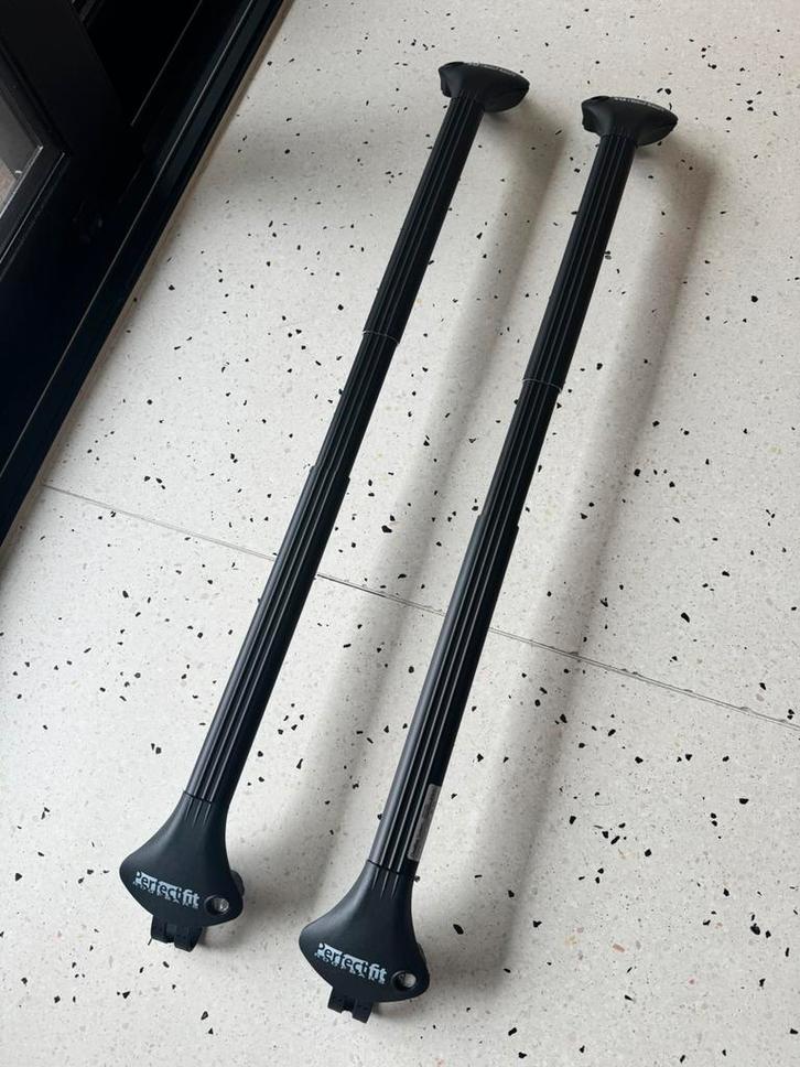 Perfect Fit (Modula) dakdragers universeel open dakrails, Auto diversen, Dakdragers, Zo goed als nieuw, Ophalen of Verzenden