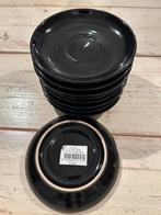 9 zwarte schoteltjes Xenos, Huis en Inrichting, Ophalen of Verzenden, Gebruikt, Overige stijlen, Kop(pen) en/of Schotel(s)