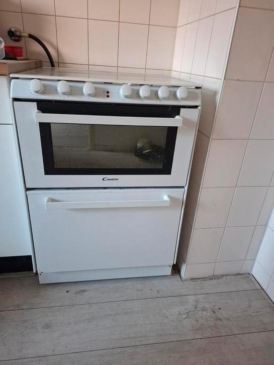 3 in 1 !! Candy fornuis met oven en vaatwasser, Witgoed en Apparatuur, Fornuizen, Gebruikt, Vrijstaand, Gas, 4 kookzones, 85 tot 90 cm