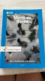 -Mens en Recht, Boeken, Sociale wetenschap, Ophalen of Verzenden, Zo goed als nieuw, A. Bunthof; Y.M. Visscher