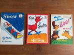 Vintage 3x Dr Seuss - Snow / Fox in socks / Meneer de Bruin, Boeken, Kinderboeken | Jeugd | onder 10 jaar, Gelezen, Fictie algemeen
