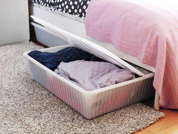 Ikea bed zolder kelder Storage opbergboxen (3 stuks) beschikbaar voor biedingen
