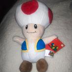 Toad knuffel super mario, Ophalen of Verzenden, Zo goed als nieuw, Overige typen