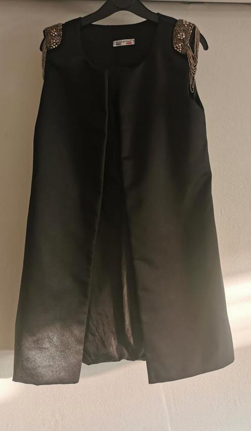Feestelijk gilet mt. S/M, Kleding | Dames, Gelegenheidskleding, Zo goed als nieuw, Overige typen, Maat 38/40 (M), Zwart, Verzenden