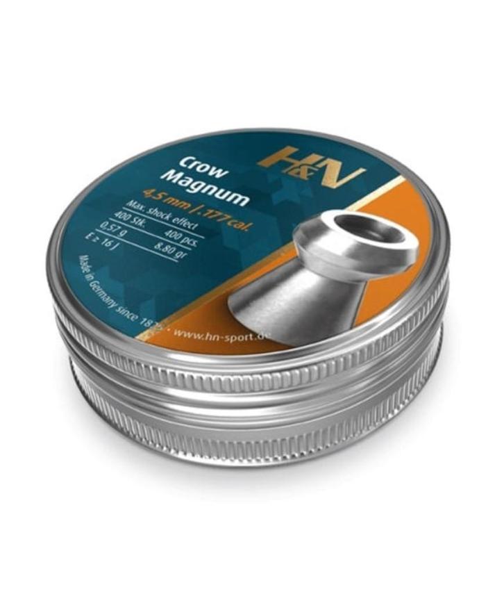 H&N Crow magnum 4.5mm - 7,89 euro per blikje!, Sport en Fitness, Schietsport-accessoires, Nieuw, Ophalen of Verzenden