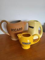 3 vintage Ricard Schenkkannetjes, Ophalen of Verzenden, Gebruikt