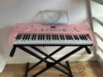 Roze Keyboard Fazley Fkb-050-p met Standaard, Muziek en Instrumenten, Keyboards, Met standaard, Ophalen, Overige merken, 61 toetsen