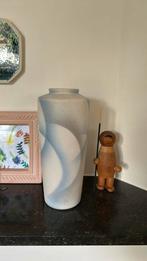Vintage Bay West Germany Spritz airbrush decor vaas, Ophalen of Verzenden, Zo goed als nieuw, Aardewerk of Porselein, Minder dan 50 cm