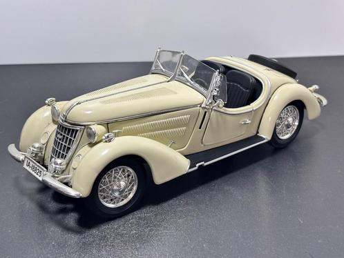 AUDI WANDERER W25K ROADSTER 1936, Hobby en Vrije tijd, Modelauto's | 1:18, Zo goed als nieuw, Auto, Overige merken, Ophalen of Verzenden