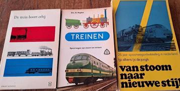 3 boeken over Nederlandse Spoorwegen spoorwegboeken beschikbaar voor biedingen