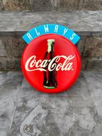 Vintage always Coca Cola reclamebord - 40,5 x 47x 4cm, Verzamelen, Merken en Reclamevoorwerpen, Reclamebord, Gebruikt, Ophalen of Verzenden