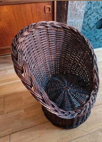 Rieten Stoeltje - Kinderstoel of Decoratie beschikbaar voor biedingen