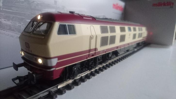 Marklin - Zware diesellocomotief BR232 DB - MfxPLUS+Geluid, Hobby en Vrije tijd, Modeltreinen | H0, Zo goed als nieuw, Locomotief