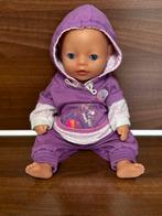 Baby Born pop met maxi cosi en draagzak, Kinderen en Baby's, Speelgoed | Poppen, Ophalen, Gebruikt, Babypop