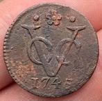 Nette Duit Voc Holland 1745, Postzegels en Munten, Munten | Nederland, Ophalen of Verzenden, Vóór koninkrijk, Overige waardes