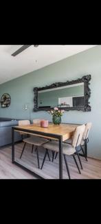 Britt mango hout eettafel 160 x 90, Huis en Inrichting, Complete inboedels, Ophalen