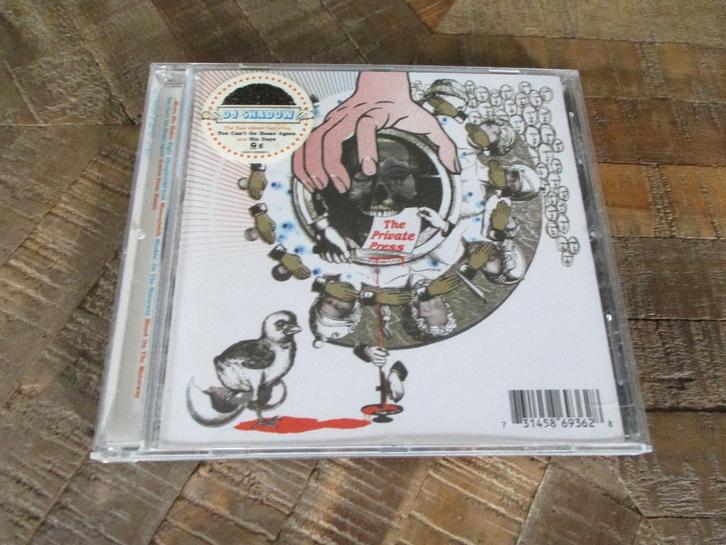 DJ Shadow - The Private Press, Cd's en Dvd's, Cd's | Overige Cd's, Zo goed als nieuw, Ophalen of Verzenden
