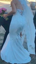 Pronovias Trouwjurk Maat 38 Zeemeermin, Kleding | Dames, Trouwjurk, Wit, Pronovias, Ophalen of Verzenden