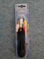 Cinchkabel 2,5 meter. Audio/video. Nieuw !, Ophalen of Verzenden, Nieuw, 2 tot 5 meter