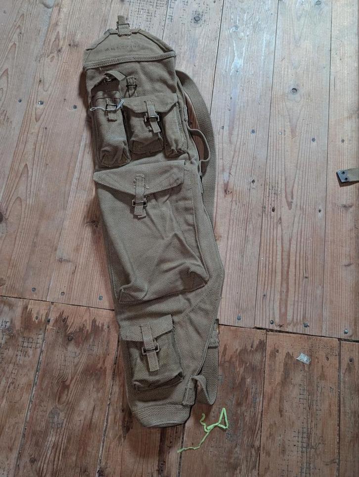 Britse Bren Tas WOII - Origineel, Verzamelen, Militaria | Tweede Wereldoorlog, Landmacht, Overige typen, Engeland, Ophalen of Verzenden