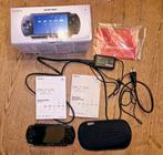 Sony PSP 1004 (Fat Model) + 6 games, Gebruikt, Zwart, Ophalen of Verzenden, PSP