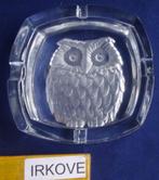 ASBAK MET PRACHTIGE UIL * Kristal *, Verzenden