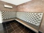 DIEZ - design hoekbank - ideaal voor in de keuken, Hoekbank, 300 cm of meer, Zo goed als nieuw, Vierpersoons of meer