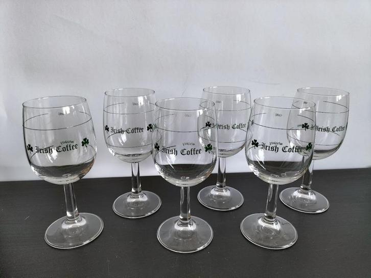 6 Irich Coffee glazen ( Moments Royal Leerdam), Verzamelen, Glas en Borrelglaasjes, Zo goed als nieuw, Overige typen, Verzenden