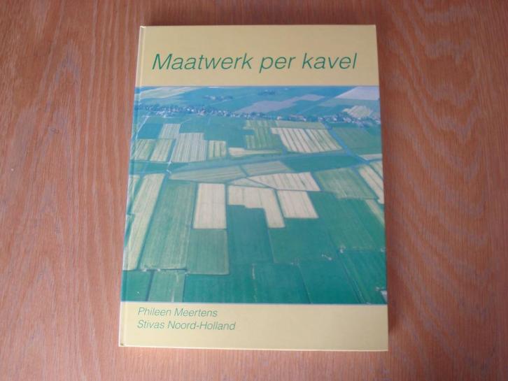 Boek Maatwerk per kavel Stivas Noord Holland, Boeken, Geschiedenis | Stad en Regio, Zo goed als nieuw, Ophalen of Verzenden