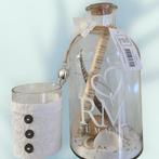 Rivièra maison summer love bottle & RM broderie votive, Ophalen of Verzenden