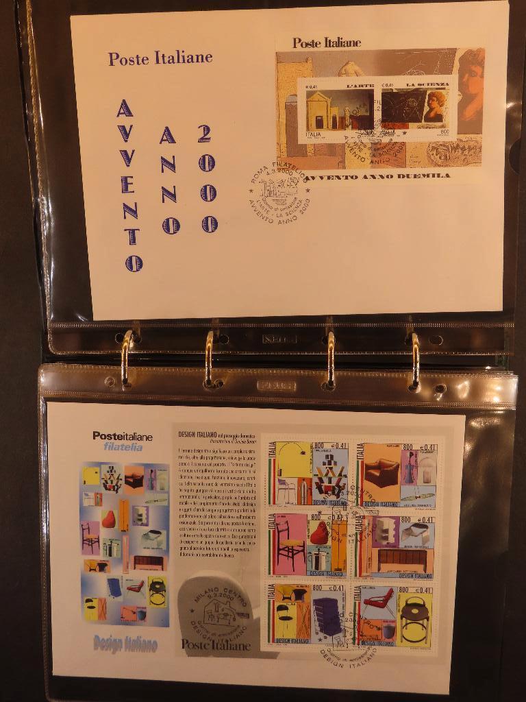 ITALIË vrij moderne FDC's in 2 banden - (A610) - 2/2 -, Verzenden, Buitenland