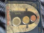 Set met 3 munten San Marino 2005, Ophalen of Verzenden, Overige landen, Setje