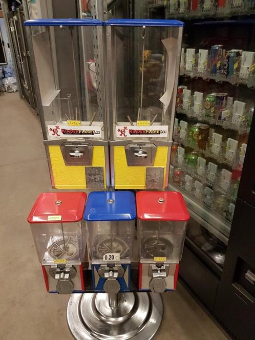 Capsule automaat Op rek ( 5 stuks), Verzamelen, Automaten | Overige, Zo goed als nieuw, Ophalen