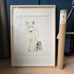 HOVSTA frame, 40x50 cm  IKEA + 3 dieren Artis posters, Huis en Inrichting, Woonaccessoires | Lijsten, Ophalen, Zo goed als nieuw