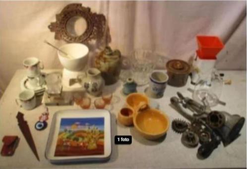 28 Retro Spulletjes en brocante Artikels, Antiek en Kunst, Curiosa en Brocante, Ophalen of Verzenden