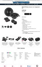 Helix PF K165.2 16.5cm / 6.5'' Composet / Speakers, Auto diversen, Autospeakers, Anroijseweg 32a, 5451 HA Mill, ., Nieuw, Ophalen of Verzenden