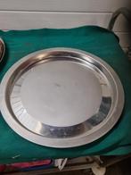 dienblad rond rvs look groot, Huis en Inrichting, Woonaccessoires | Dienbladen, Ophalen of Verzenden, 'T Olde Gre-j, Info@toldegrej.nl