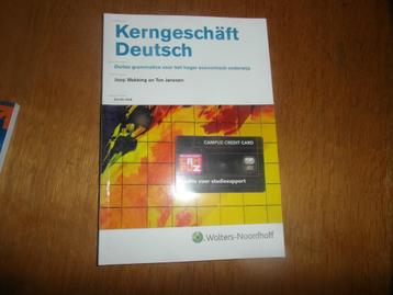 Kerngeschäft Deutsch duitse grammatica voor het hoger econom beschikbaar voor biedingen