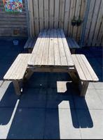 Picknick tafel 240, Rechthoekig, Hout, Ophalen