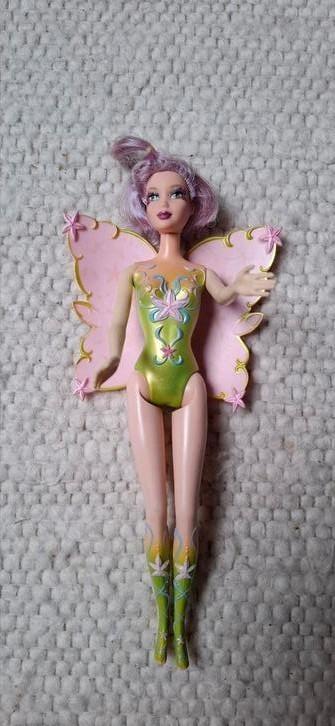 Zeer bijzondere Fee Barbie uit 2005 van Mattal met Vleugels, Kinderen en Baby's, Speelgoed | Poppen, Barbie, Ophalen of Verzenden