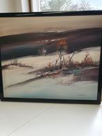 Mary Wilkinson Winterlandschap Schilderij, Ophalen of Verzenden