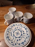 Kahla Saksisch Blauw servies - kopjes en bordjes, Antiek en Kunst, Antiek | Servies compleet, Ophalen