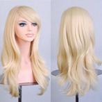 Barbie Carnaval pruik lichtblond lang haar in laag, Verzenden, Nieuw, Pruik of Haarverlenging