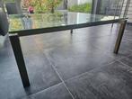 glazen salontafel, Ophalen, Gebruikt, Vierkant, Glas