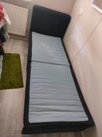 IKEA Valentuna modulaire eenpersoons slaapbank/fauteuil., Huis en Inrichting, Slaapkamer | Bedden, 80 cm, Grijs, Stof, Eenpersoons