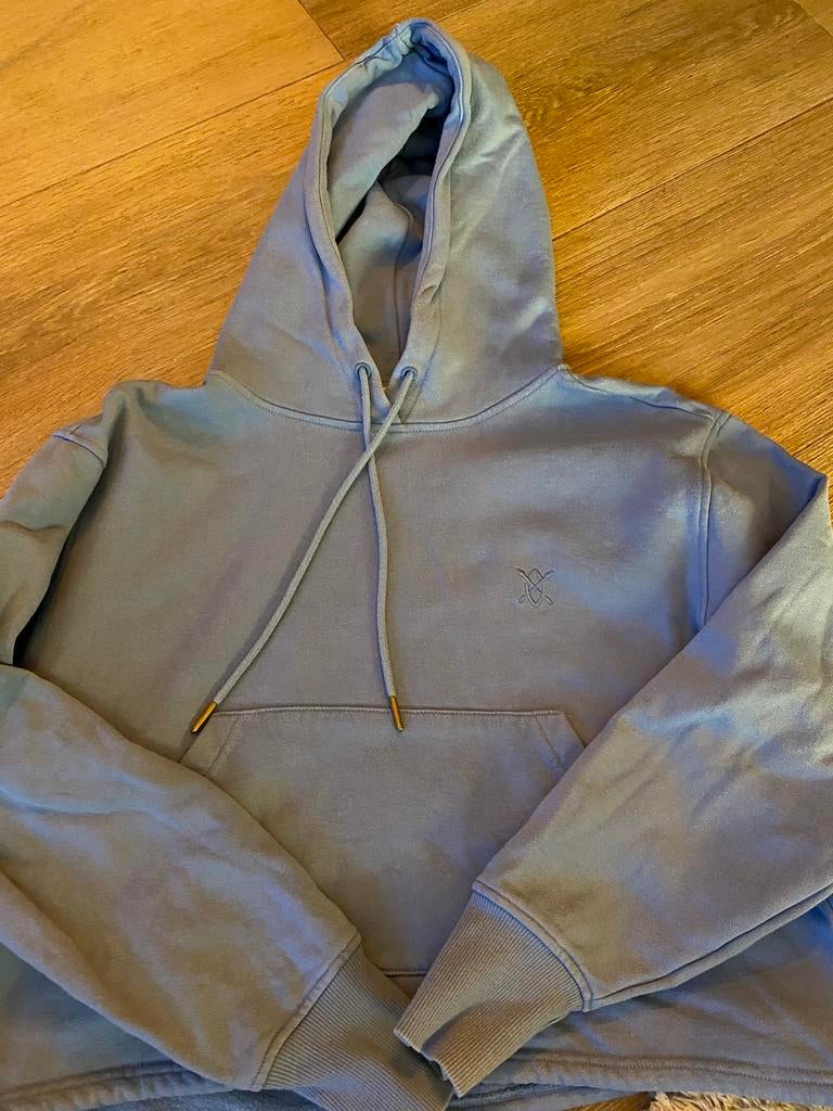 Daily paper crop trui blauw maat S, Blauw, Daily Paper, Ophalen of Verzenden, Zo goed als nieuw