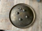Antiek Indiaas Dhal Schild, 19e Eeuws, Ophalen of Verzenden, Brons