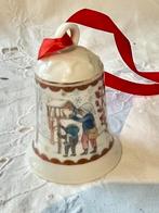 Vintage Renate Porseleinen Kerstbel, Overige materialen, Wit, Ophalen of Verzenden, Zo goed als nieuw