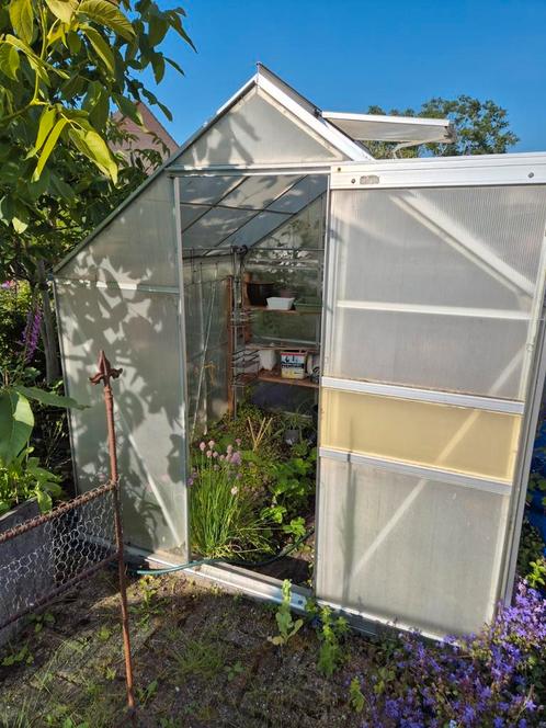 Broeikas, Tuin en Terras, Kassen, Gebruikt, Kweekkas, Aluminium, Polycarbonaat, Ophalen
