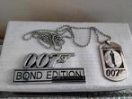 JAMES BOND KETTING      /  NAAMPLAATJE  BOND EDITION, Ophalen of Verzenden, Zo goed als nieuw